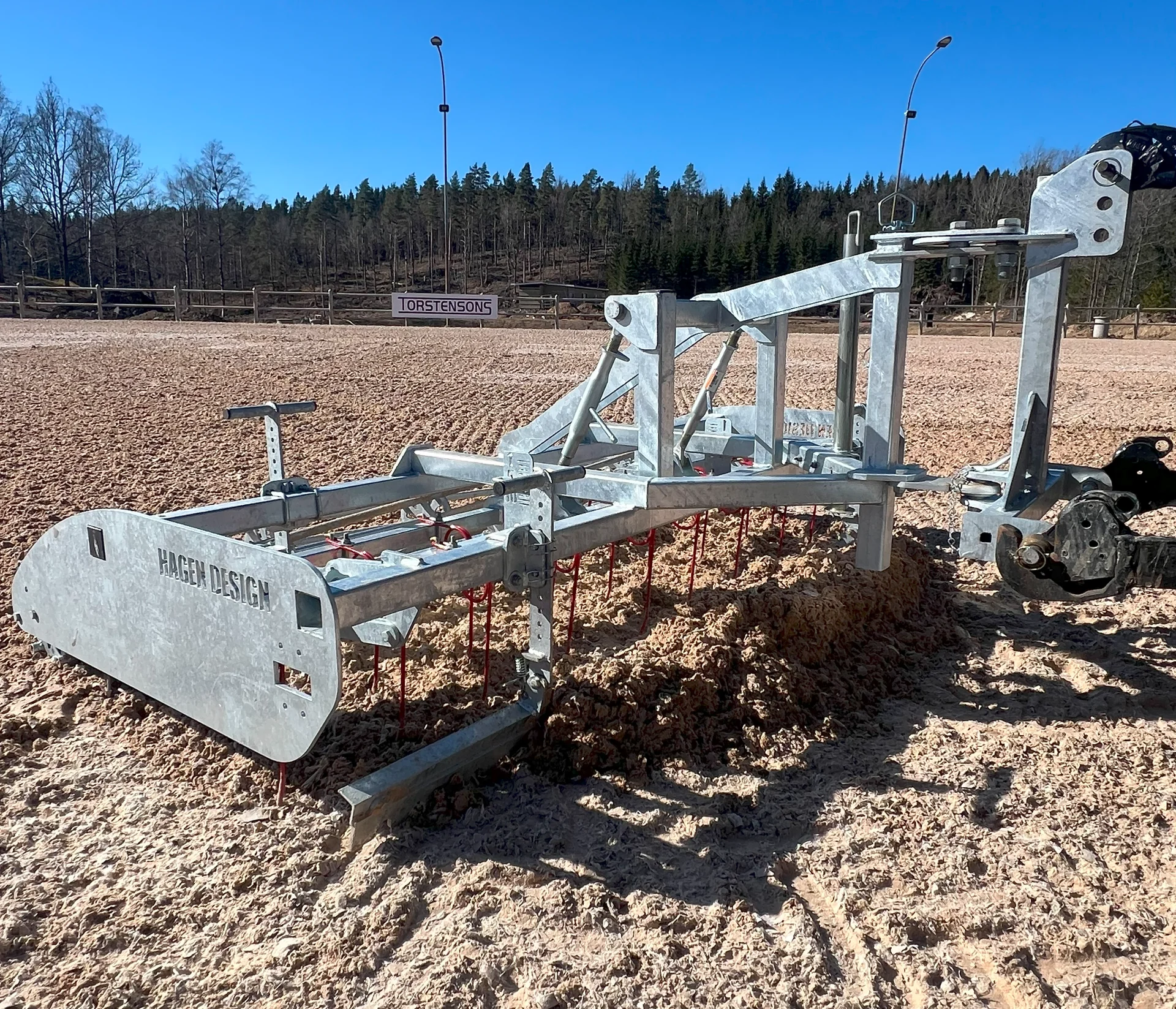 Ridbaneharv Trepunktsfäste 240 cm, bild 1